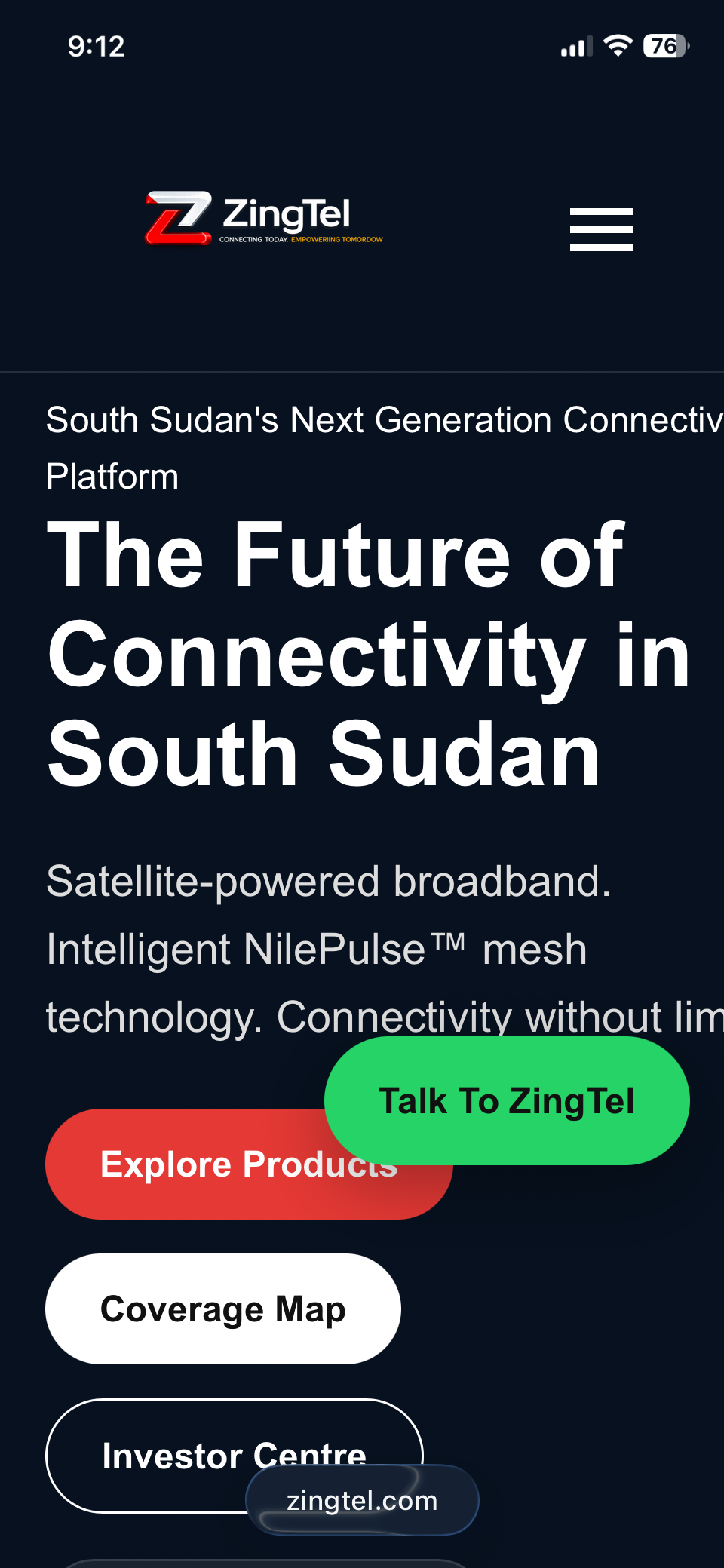 EDGE website showcase
